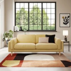 Newton Chunky Tonal Weave 4 Seater Sofa