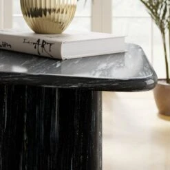 Lana Marble Tall Side Table -Online Furniture Store 30937629 alt02