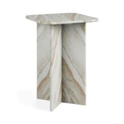 Lana Marble Tall Side Table -Online Furniture Store 30937630 alt04