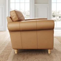 Flori Vintage Leather Armchair -Online Furniture Store 30937825 alt01