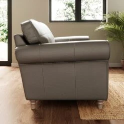 Flori Classic Leather 2 Seater Sofa -Online Furniture Store 30937870 alt01