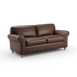 Flori Classic Leather 3 Seater Sofa -Online Furniture Store 30937907 alt05