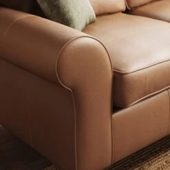 Flori Classic Leather 2 Seater Sofa -Online Furniture Store 30937925 alt04