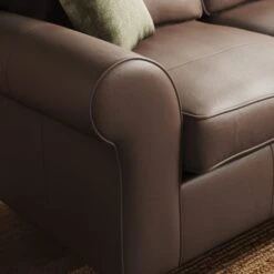 Flori Classic Leather 2 Seater Sofa -Online Furniture Store 30937977 alt04