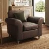 Flori Classic Leather Armchair -Online Furniture Store 30938009