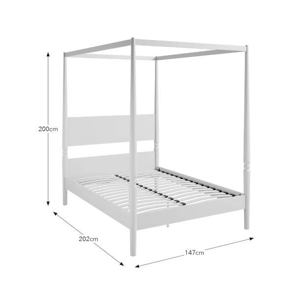 Pip 4 Poster Wooden Bed Frame 14 Pip 4 Poster Wooden Bed Frame - Image 12