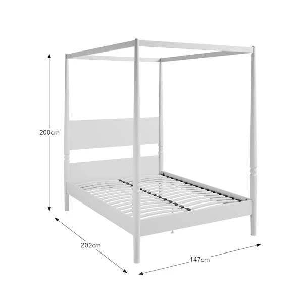 Pip 4 Poster Wooden Bed Frame 15 Pip 4 Poster Wooden Bed Frame - Image 13