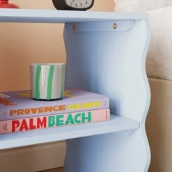 Posie Wavy Bedside Table -Online Furniture Store 30957385 alt02