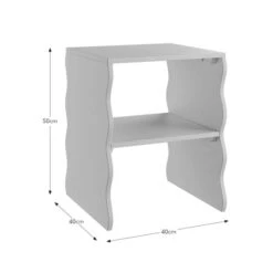 Posie Wavy Bedside Table -Online Furniture Store 30957584 alt09