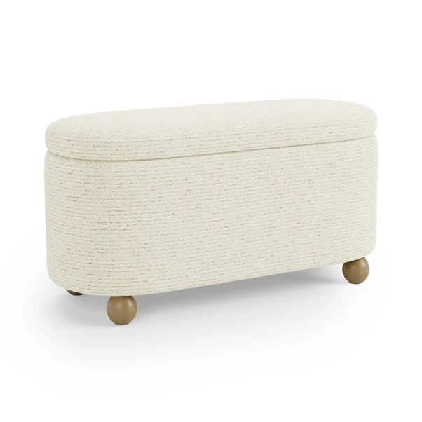 Nylah Boucle Fleck Storage Ottoman 8 Nylah Boucle Fleck Storage Ottoman - Image 6