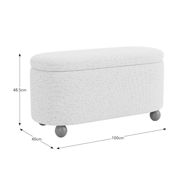 Nylah Boucle Fleck Storage Ottoman 11 Nylah Boucle Fleck Storage Ottoman - Image 9