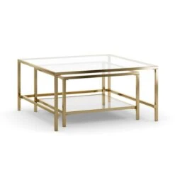 Sofia Glass Nest Of Square Coffee Tables 28 Sofia Glass Nest Of Square Coffee Tables -Online Furniture Store 30958630 alt05