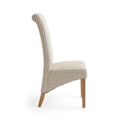 Set Of 2 Chester Linford Stripe Dining Chairs, Fabric 34 Set Of 2 Chester Linford Stripe Dining Chairs, Fabric -Online Furniture Store 30959446 alt04