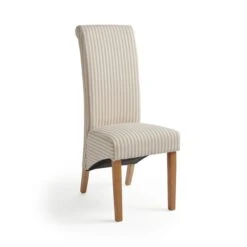 Set Of 2 Chester Linford Stripe Dining Chairs, Fabric 35 Set Of 2 Chester Linford Stripe Dining Chairs, Fabric -Online Furniture Store 30959446 alt05