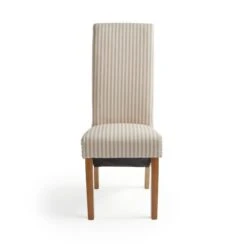 Set Of 2 Chester Linford Stripe Dining Chairs, Fabric 36 Set Of 2 Chester Linford Stripe Dining Chairs, Fabric -Online Furniture Store 30959446 alt06