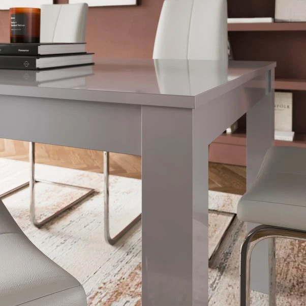 Harlington 8-10 Seater Extendable Dining Table, Gloss 17 Harlington 8-10 Seater Extendable Dining Table, Gloss - Image 15