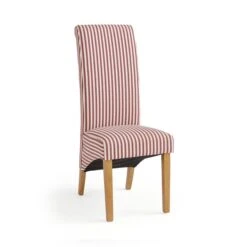 Set Of 2 Chester Linford Stripe Dining Chairs, Fabric 25 Set Of 2 Chester Linford Stripe Dining Chairs, Fabric -Online Furniture Store 30959454 alt04