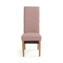 Set Of 2 Chester Linford Stripe Dining Chairs, Fabric 26 Set Of 2 Chester Linford Stripe Dining Chairs, Fabric -Online Furniture Store 30959454 alt05
