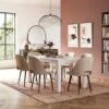 Harlington 8-10 Seater Extendable Dining Table, Gloss 2 Harlington 8-10 Seater Extendable Dining Table, Gloss -Online Furniture Store 30959456