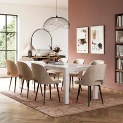 Harlington 8-10 Seater Extendable Dining Table, Gloss 23 Harlington 8-10 Seater Extendable Dining Table, Gloss -Online Furniture Store 30959456 alt05