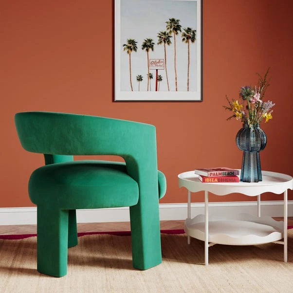 Remi Velvet Accent Chair 11 Remi Velvet Accent Chair - Image 9