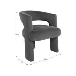 Remi Velvet Accent Chair 35 Remi Velvet Accent Chair -Online Furniture Store 30959543 alt09