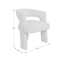 Remi Boucle Accent Chair -Online Furniture Store 30959544 alt09