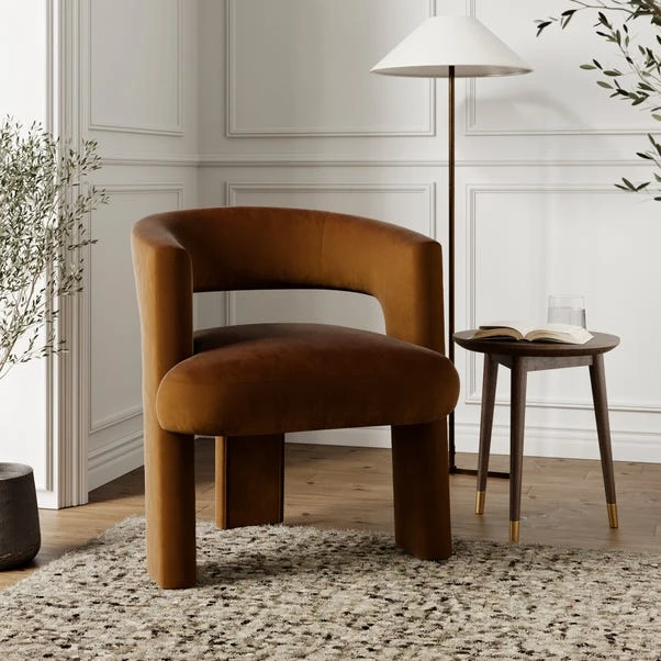 Remi Velvet Accent Chair 3 Remi Velvet Accent Chair