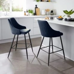 Shea Bar Stool, Velvet 41 Shea Bar Stool, Velvet -Online Furniture Store 30959556 alt01
