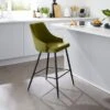Shea Bar Stool, Velvet -Online Furniture Store 30959593