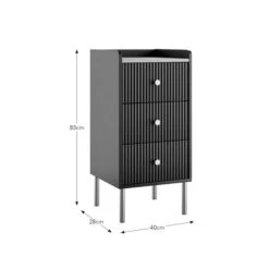 Georgi 3 Drawer Cabinet 15 Georgi 3 Drawer Cabinet -Online Furniture Store 30959613 alt09