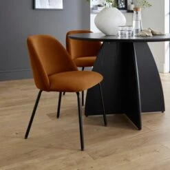 Delaney Dining Chair, Velvet -Online Furniture Store 30959834