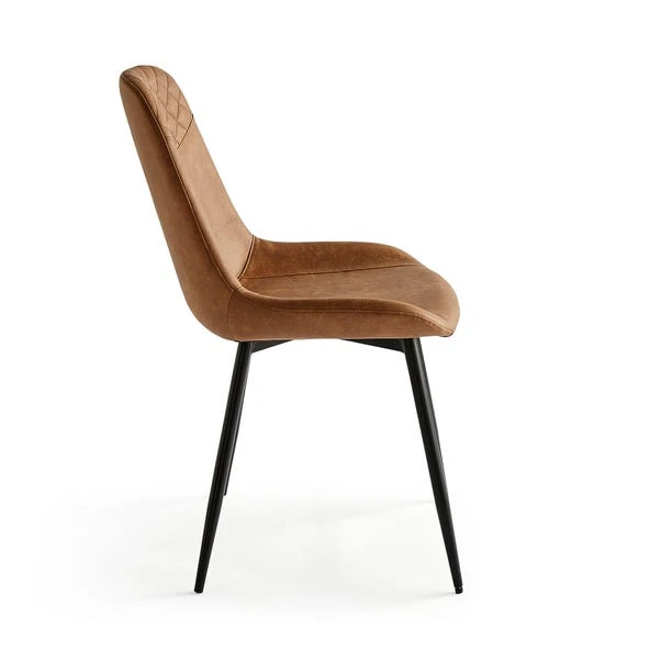 Walden Set Of 2 Dining Chairs, Faux Leather 8 Walden Set Of 2 Dining Chairs, Faux Leather - Image 6