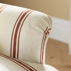 Petit Folkstone Stripe Terracotta 2 Seater Armchair 12 Petit Folkstone Stripe Terracotta 2 Seater Armchair -Online Furniture Store 30961293 alt02