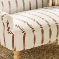 Petit Folkstone Stripe Terracotta 2 Seater Armchair 13 Petit Folkstone Stripe Terracotta 2 Seater Armchair -Online Furniture Store 30961293 alt03