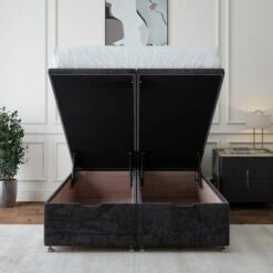 Plush Chenille End Of Bed Ottoman Base -Online Furniture Store 30962563 alt03