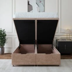 Plush Chenille End Of Bed Ottoman Base -Online Furniture Store 30962582 alt03