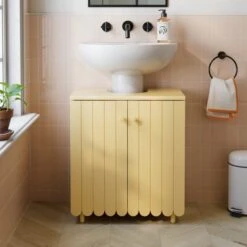 Scallop Under Sink Unit 29 Scallop Under Sink Unit -Online Furniture Store 30963068