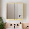 Scallop Mirror Wall Cabinet 1 Scallop Mirror Wall Cabinet -Online Furniture Store 30963123