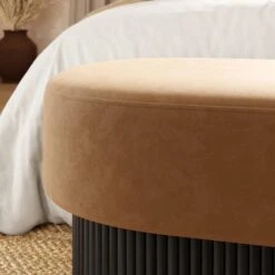 Amari Fluted Velvet Storage Ottoman -Online Furniture Store 30963171 alt03