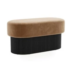 Amari Fluted Velvet Storage Ottoman -Online Furniture Store 30963171 alt05