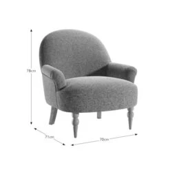 Petit Textured Weave Occasional Armchair 15 Petit Textured Weave Occasional Armchair -Online Furniture Store 30967375 alt09