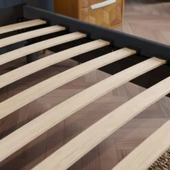 Alara Pleated Velvet Bed Frame -Online Furniture Store 30968582 alt03