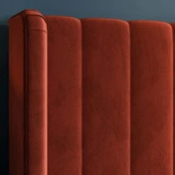 Alara Pleated Velvet Bed Frame -Online Furniture Store 30968584 alt04