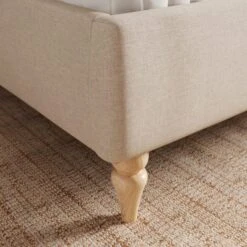 Arriana Ottoman Chesterfield Bed Frame, Woven Fabric -Online Furniture Store 30968591 alt02