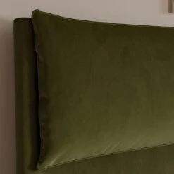 Skylar Velvet Pillow Back Bed Frame -Online Furniture Store 30968601 alt06