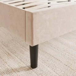 Alara Pleated Velvet Bed Frame -Online Furniture Store 30972597 alt02