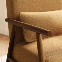 Return - Alpine Spindle Multi Tone Weave Occasional Chair, Orange -Online Furniture Store 30985172 alt02