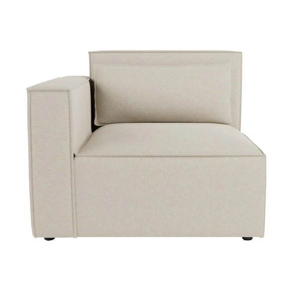 Modular Arne Natural Luna Fabric 3 Seater Sofa 4 Modular Arne Natural Luna Fabric 3 Seater Sofa - Image 2
