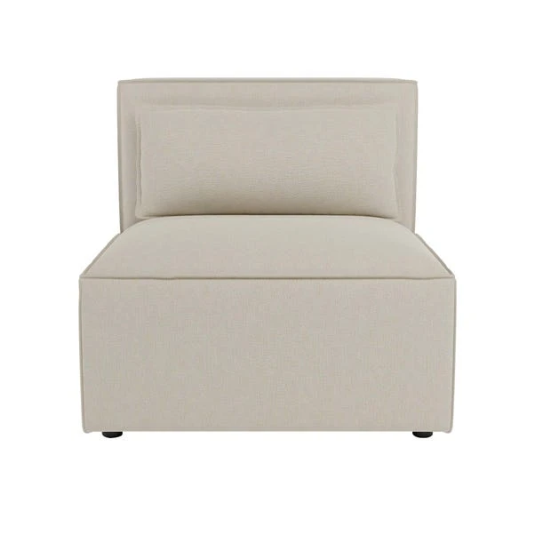 Modular Arne Natural Luna Fabric 3 Seater Sofa 5 Modular Arne Natural Luna Fabric 3 Seater Sofa - Image 3